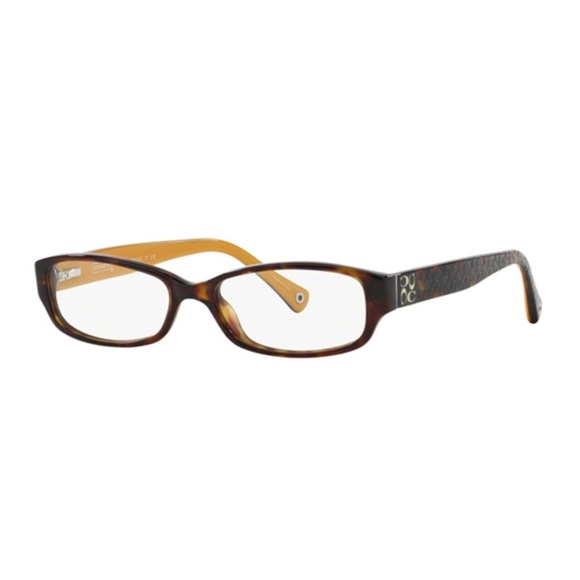 COACH EYEGLASSES HC6001 5055 Dark Havana 50mm - Picture 1 of 5